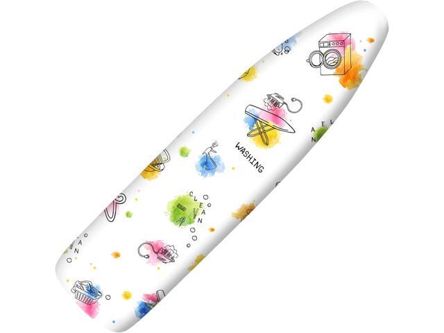 Extra Thick Ironing Board Cover and Pad, 15x54 Ironing Board Cover, Resist Scorching and Staining,Elastic Edges,Art of Life Iron Sew Laundry...