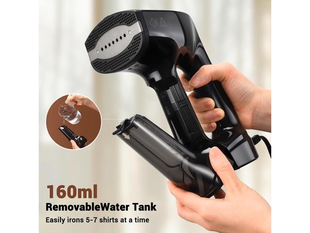 Vacuum Steamer for Clothes, 3200Pa Suction Handheld Clothes Steamer, Dual Mode, LED Display, Portable Travel Steamers for Clothes, Steaming &...