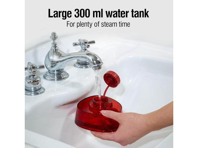 CHI Handheld Garment Steamer for Clothes, Fabric Brush, Large 300 ml Water Tank, 2 Steam Modes, Ergonomic Handle, Portable Steamer for Clothes, 10...