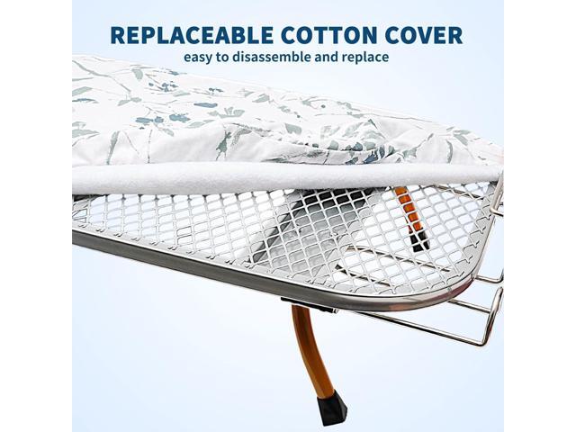 AKTIOIN Tabletop Ironing Board Folding with Iron Holder and Iron Rest, Portable Space Saving Small Metal Ironing Board