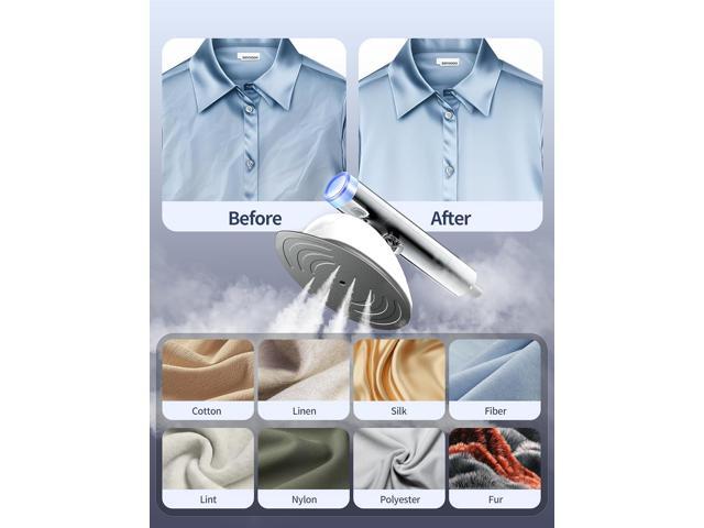 Sundu 1500W Professional Garment Steamer, 2-in-1 Vertical & Handheld for Wrinkles, 6 Steam Modes, 30-Second Heat Up, 800mL Tank, Auto Shut-Off,...