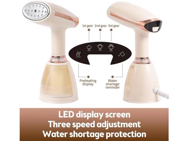 Cornesty Handheld Steamer for Clothes 1500W 20s Heatup Fabric Wrinkles Remover Portable Handheld Garment Steamer with Removable Water Tank and...