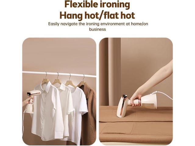 Cornesty Handheld Steamer for Clothes 1500W 20s Heatup Fabric Wrinkles Remover Portable Handheld Garment Steamer with Removable Water Tank and...