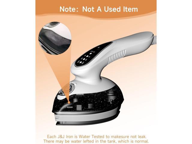 Portable Steam Iron for Clothes, 1100W, 20g/min Steam Flow, 120ML Large Tank, 25s Fast Heat Up, Ceramic Soleplate, 5.8Ft Cord, Small Iron for...