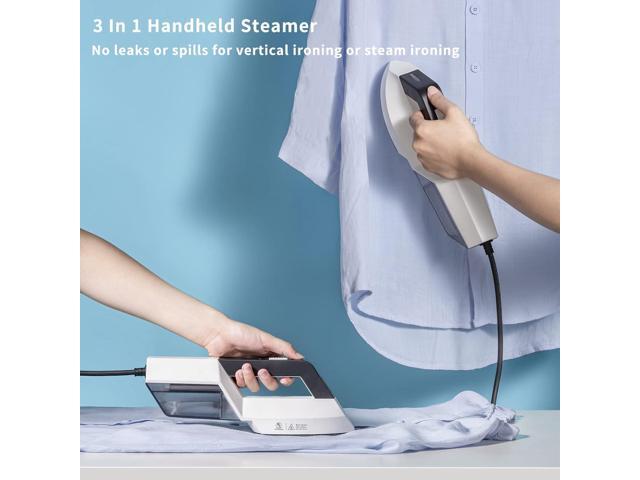 HOMETOP Handheld Steamer for Clothes, 30-Second Fast Heat-up, 1300W Powerful Garment and Fabric Steamer, Removes Wrinkle, Portable Steam Iron for...