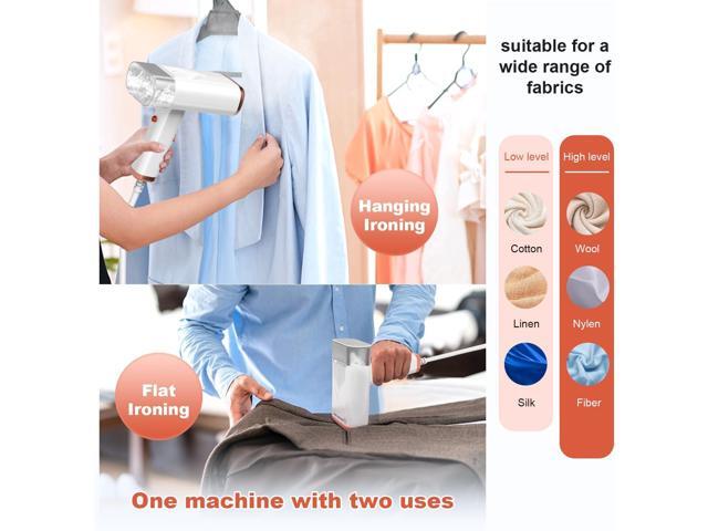 Foldable Handheld Steamer for Clothes, 1000W 20S Fast Heat-up Portable Garment Steamer with Brush and Measure cup, Clothes Steamer Fabric Wrinkle...