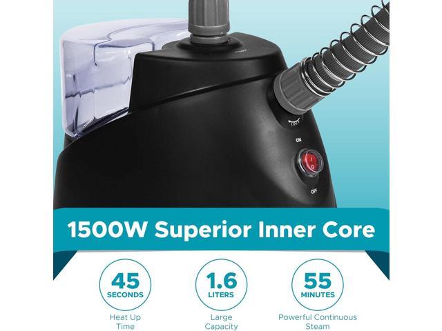 Steam & Go - The Rival Handheld Steamer - Upright Fabric Steamer for Clothes, Garments, Curtains, Bedding & Upholstery - Quick-Heating Foldable...