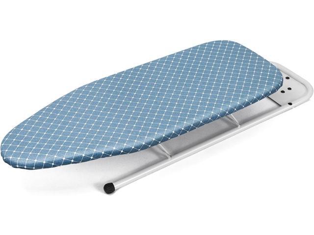 Duwee 12'×32' Table Top Ironing Board with Iron Rest,Small Ironing Board with Heat Resistant Cover,Thicken Felt Padding,Portable Iron Board with...