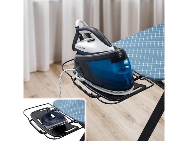Duwee 17'x46' Ironing Board Full Size,Deluxe Ironing Board with Steam Iron Rest,Heat Resistant Cover and Thicken Felt Pad, Adjustable Height,Heavy...