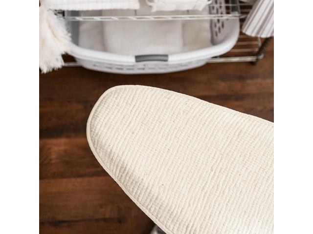 RITZ Professional Heavyweight Ironing Board Pad, Padded Cover Fits Standard Sized 54' Ironing Boards, Natural Cotton (Ironing Board Not Included)