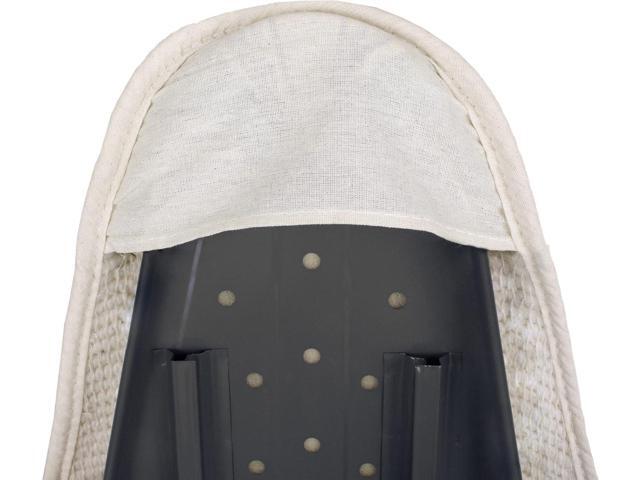 RITZ Professional Heavyweight Ironing Board Pad, Padded Cover Fits Standard Sized 54' Ironing Boards, Natural Cotton (Ironing Board Not Included)