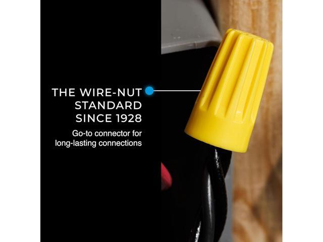 IDEAL Electrical 30-074J Wire-Nut Wire Connector (175 Jar), Yellow