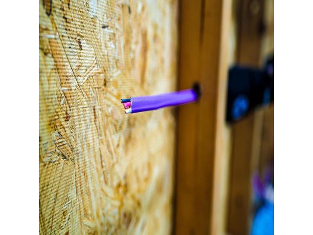 Southwire Romex SIMpull Residential Wire, 12 Gauge, 3 Conductor, 50 Ft, /G NM-B Cable, Purple, 63947822