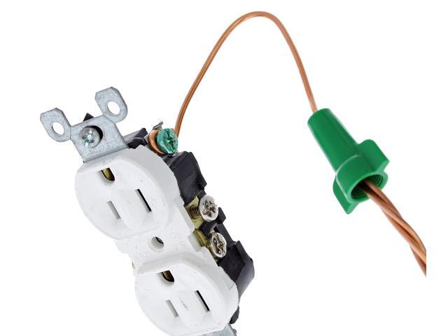 IDEAL Electrical 30-192P Greenie Grounding Wire Connector, 92 Green, 100/Bag
