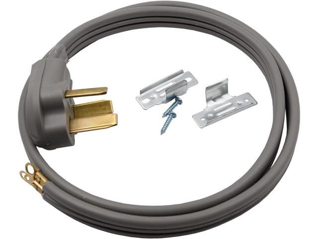 Supplying Demand 4 Foot Range Electrical Power Cord 3 Prong Wire 40 Amp 250 Volt