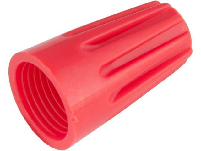 Gardner Bender 10-006 WireGard Screw-On Wire Connectors, 18-10 AWG, Electrical Wire Nut, 100 pk, Red