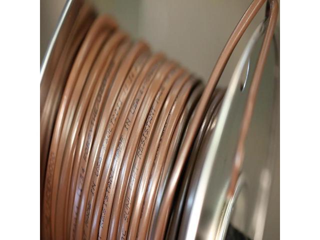 Woods Southwire 64162122 2 Conductor 18/2 Thermostat Wire; 18-Gauge Solid Copper Class 2 Power-Circuit Cable; Brown