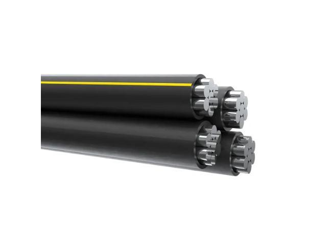 NASSAU ELECTRICAL SUPPLY 150' Aluminum URD Dyke 2-2-2-4 Cable Direct Burial Quadruplex Secondary Wire