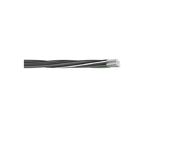 NASSAU ELECTRICAL SUPPLY 50' 4/0-4/0-2/0-4 Aluminum Mobile Home Feeder Cable 600V