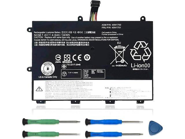 45N1750 45N1748 Laptop Battery Compatible with Lenovo ThinkPad Yoga 11E/ Yoga 11E Chromebook Series Notebook 45N1748 45N1749 45N1751 7.4V 34W...