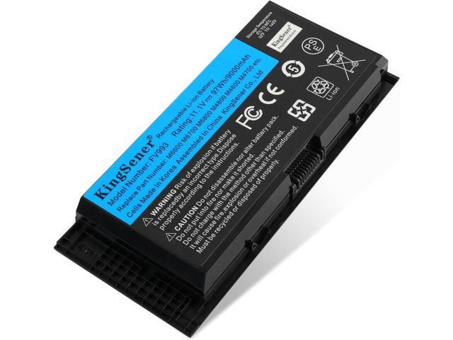 97Wh FV993 M4800 M6800 Laptop Battery for Dell M4600 M4700 M6700 M6600 Series,Fits RY6WH FJJ4W KJ321 PG6RC V7M28 R7PND 0TN1K5 7DWMT JHYP2 K4RDX