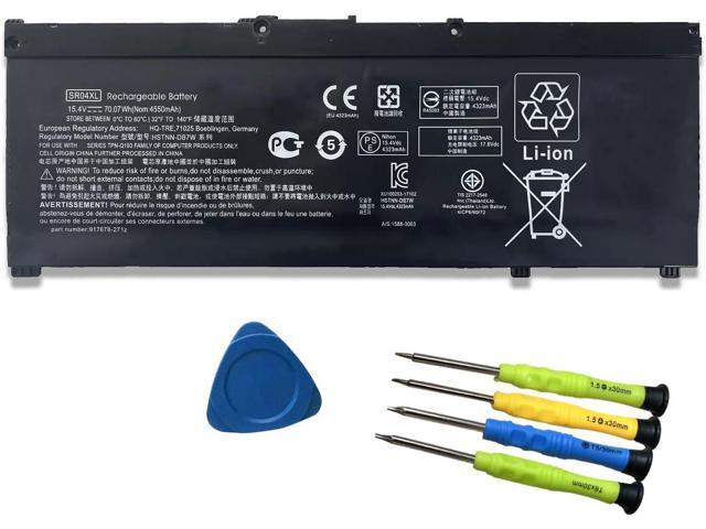 SR04XL SR03XL 917724-855 Laptop Battery for HP Omen 15 15-CE0XX 15-DC0XX Series 15-CE198WM 15-CE015DX Pavilion 15-CB0XX 15-CX0XX 15-CB041NR...