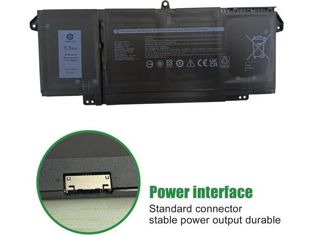 7FMXV CPX-1PP63 63Wh Laptop Battery Replacement for Dell Latitude 5320 7320 7420 7520 P138G P138G001 P139G P139G001 P133G P134G P135G P136G P110F...