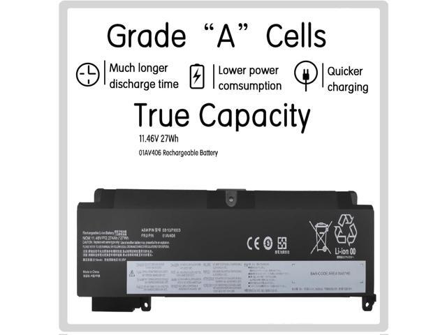 01AV406 ThinkPad T470S Laptop Battery SB10J79003 Replacement for T460S T470S ThinkPad Series Internal 01AV405 00HW025 00HW038 00HW024 01AV462...