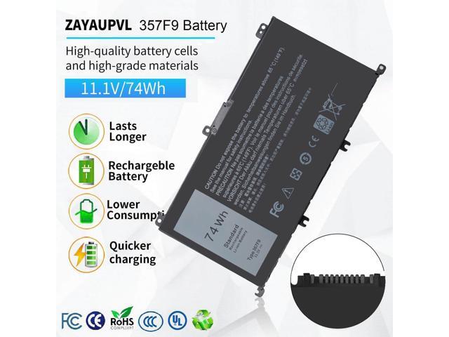 74Wh 357F9 Battery for Dell Inspiron 15 7000 Gaming 15 7559 i7559 i7559-5012GRY 7557 i7557 i5577-7342blk-pus 5577 7567 5576 7566 INS15PD Series...
