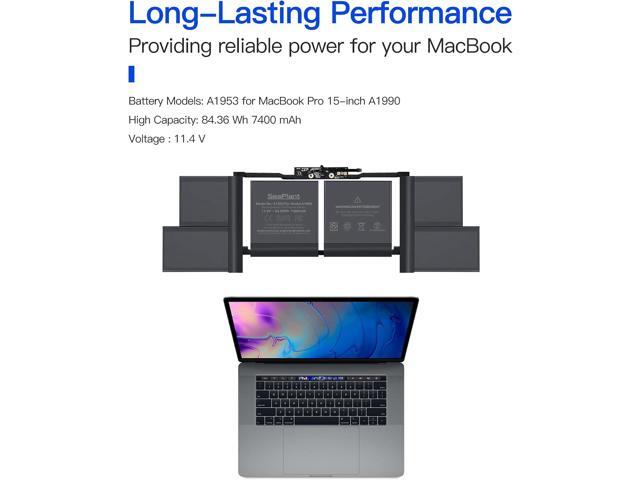 A1990 Battery Replacement for MacBook Pro 15-inch A1990(2018, 2019) A1953 Battery