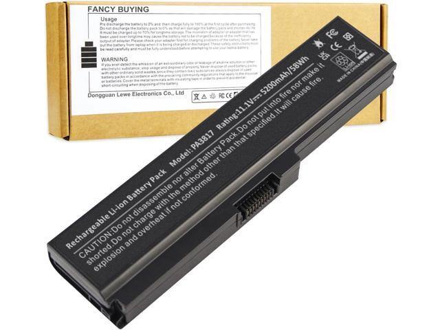 PA3817U-1BRS Battery for Toshiba Satellite A665 A665-S5170 A665-S6086 A665-S6050 M645-S4050 M645-S4070 M505-S4940 L755-S5277 L775D-S7222 P745-S4102...