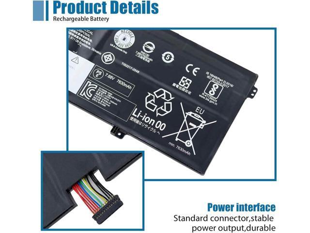 L17C4PH1 Laptop Battery Compatible with Lenovo Yoga C930-13IKB Yoga C930-13IKB Glass Series Notebook L17M4PH1 5B10Q82426 5B10Q82425 7.68V 60Wh 7820mAh