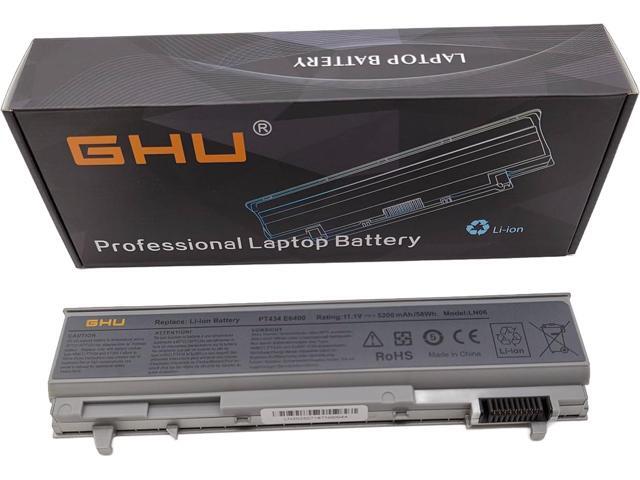 GHU New Battery 58 WHR 6-Cell 4M529 PT434 KY265 Compatible with Dell Latitude E6400 E6410 e6500 e6510 Precision m4500 m4400 Fit PN 4n369 nm631.