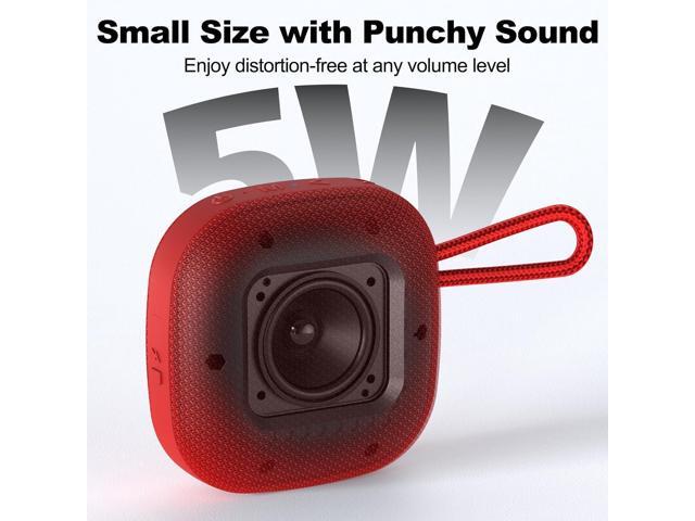 Bobtot Portable Bluetooth Speakers Wireless - IPX7 Waterproof Shower Speaker with 16 Hours Playtime, Loud Stereo Sound, TWS, Built-in Mic, Mini...