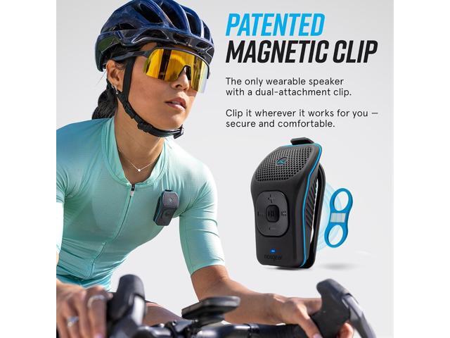 noxgear 39g Wearable Bluetooth Speaker, Magnetic Mini Clip-On, Waterproof Up to 15 Hours Playtime Clip On Bluetooth, Wearable Speaker with...
