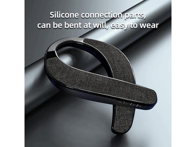 Neck Speaker, Bluetooth 5.3 Built-in mic, Wearable Neckband Speakers 3D Stereo Surround Sound (Black)