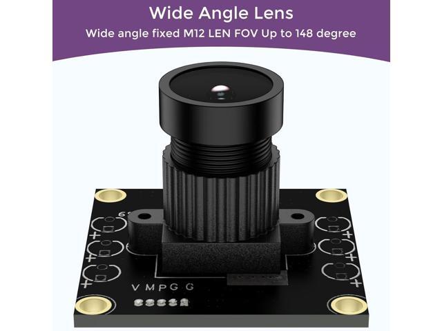 innomaker 1080P USB 2.0 UVC Camera (130° Wide Angle) Plug & Play for PC, All Raspberry Pi, Jetson Nano, Support Windows, Linux, Mac OS, Android