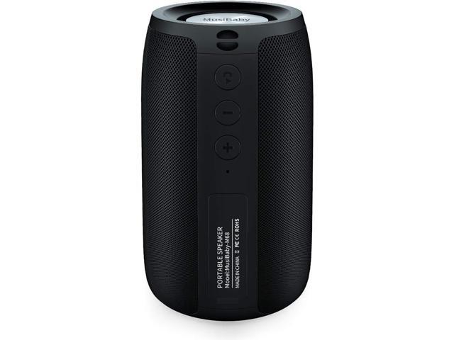 Bluetooth Speaker,MusiBaby M68 Small Portable Speaker:Speaker with BT5.3,Waterproof,Wireless,Bass,HD Sound,24H Playtime for.