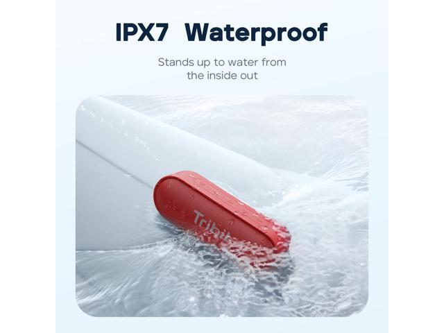 Tribit XSound Go Bluetooth Speaker, 16W Portable Wireless Speaker with Loud Sound, 24H Playtime, IPX7 Waterproof, Custom EQ, XBass, BT5.3, TWS...