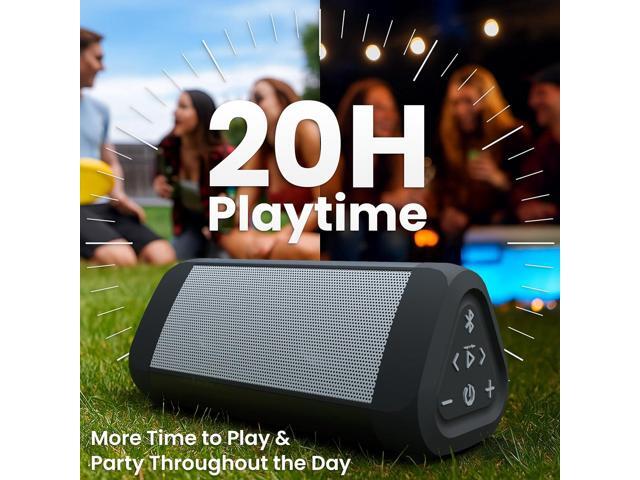 OontZ Ultra Portable Bluetooth Speaker 5.0 - IPX7 Waterproof, 14W Enhanced Sound, 20-Hr Battery, 100ft Wireless Range, Deep Bass and Clear Audio,...