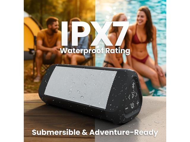 OontZ Ultra Portable Bluetooth Speaker 5.0 - IPX7 Waterproof, 14W Enhanced Sound, 20-Hr Battery, 100ft Wireless Range, Deep Bass and Clear Audio,...