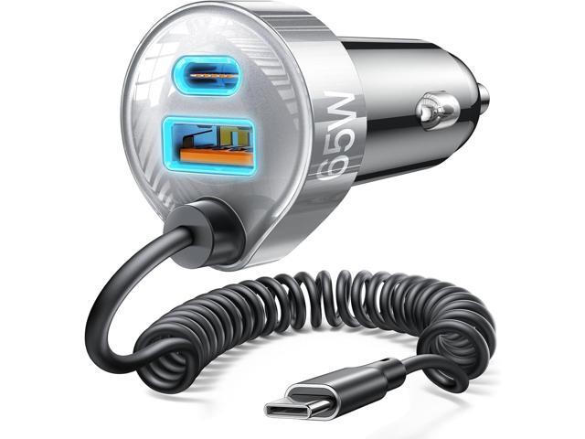 LISEN 95W Car Charger USB C Fast Charging for iPhone 16 15 Pro Max,Super Fast Type C Car Charger Adapter Fit iPhone 16e 15 Pro Max Plus,iPad...