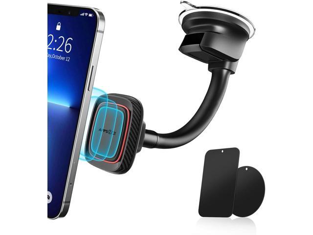 APPS2Car Magnetic Car Phone Holder Mount [6 Strong Magnets], Cell Phone Holder Car [Suction Cup], Phone Car Holder Mount [Windshield Dashboard] fit...