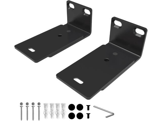 Sound Bass Soundbar Smart 300 500 550 600 700 900 Ultra, TV Speaker Adjustable Wall Mount Kit, Black, for Bose 300/500/550/600/700/900/Ultra/Smart...