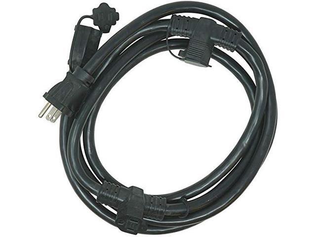 Woods Medium Duty Extension Cord - 14 Gauge 3 Conductor - 3 Outlets Spaced Every 3 Feet - Chemical, Oil, & Moisture-Resistant Vinyl Jacket - Ideal...