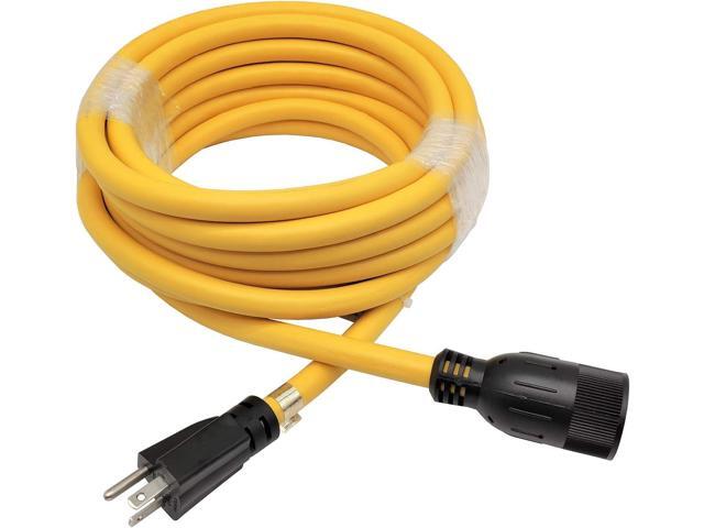 Parkworld NEMA 5-20 Extension Cord 5-20P to 5-20R (T Blade Female Also for 5-15R Adapter) 125V, 20A, 2500W (25FT)