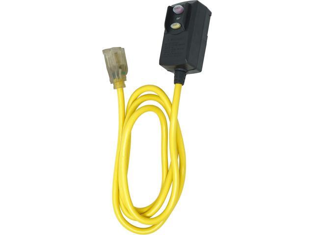 Woods 2879 Cord Ext Gfci 14/3Sjtw 6Ft YEL 6-Feet Yellow