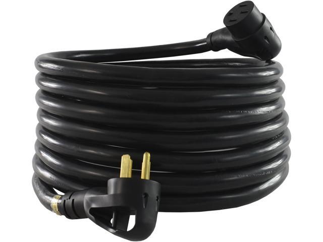 Conntek 15306 50 Amp RV Extension Cord- UL Listed, (30 Feet), 30 - Feet, Black