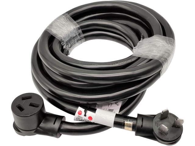Parkworld Industrial Range, Stove, Oven 10-50 Extension Cord, 10-50P to 10-50R, 3-Prong, 50 AMP, 250 Volts, 12500 Watts (20FT)