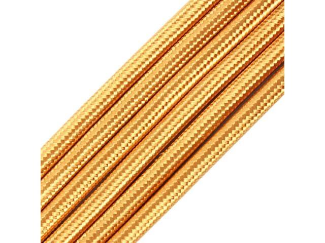 32.8ft Fabric Cloth Covered Round Wire,PRUNLLA Vintage 18/2 Industrial Electrical Lamp Cord, 18-Gauge Antique Style for Retro Lamp, DIY Projects...